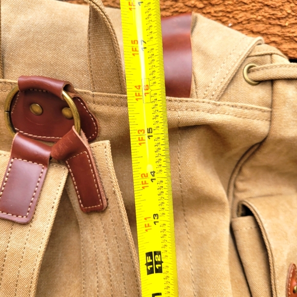 Java Monster Energy Java Backpack Canvas and Leather - Picture 10 of 13